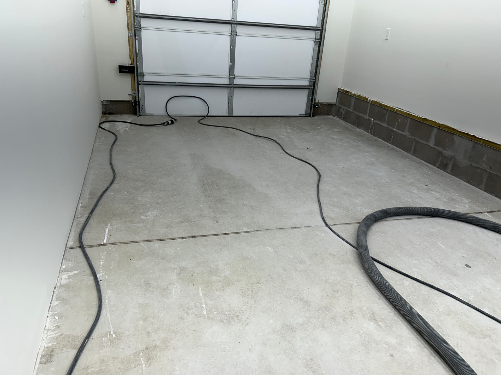Garage Floor Transformation with Our Polyaspartic Top Coat image