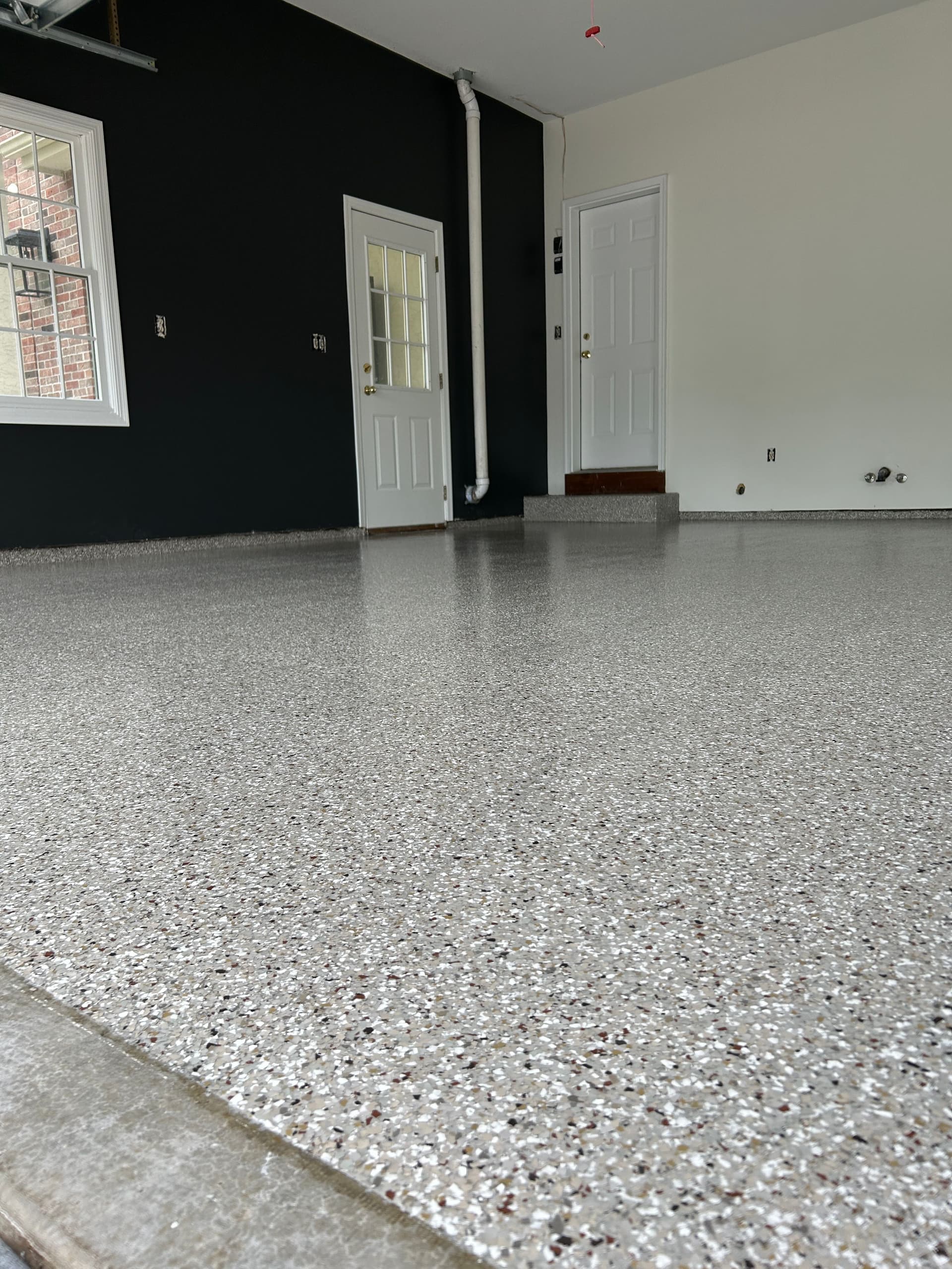 Gallery photos for Full Flake Garage Floor Coating in Creekbed Finish: Image #2