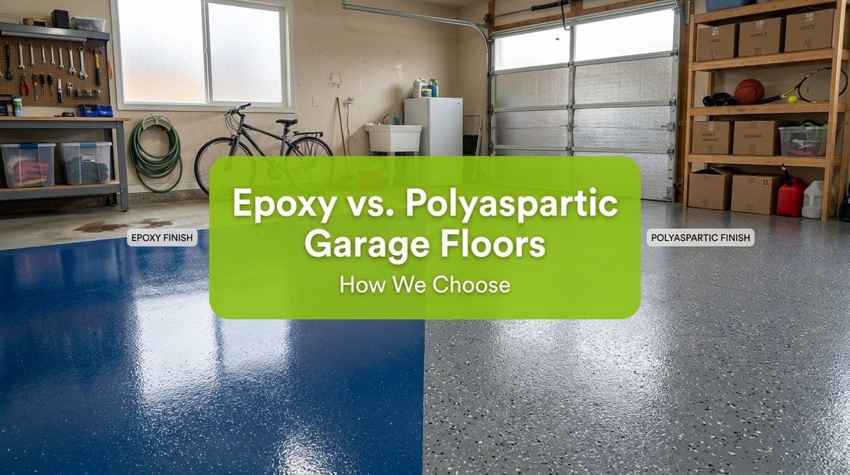 Epoxy vs. Polyurea Garage Floors: How We Choose image